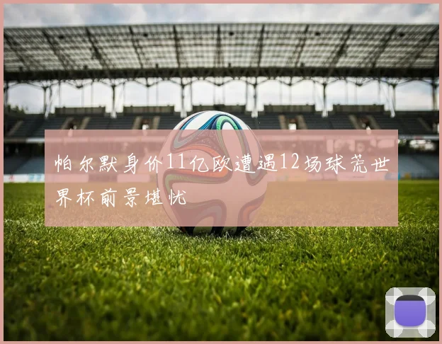 帕尔默身价11亿欧遭遇12场球荒世界杯前景堪忧
